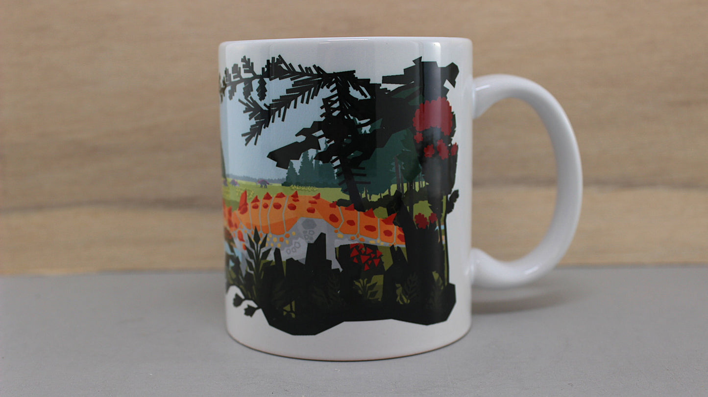 Euoplocephalus & Styracosaurus Coffee Mug