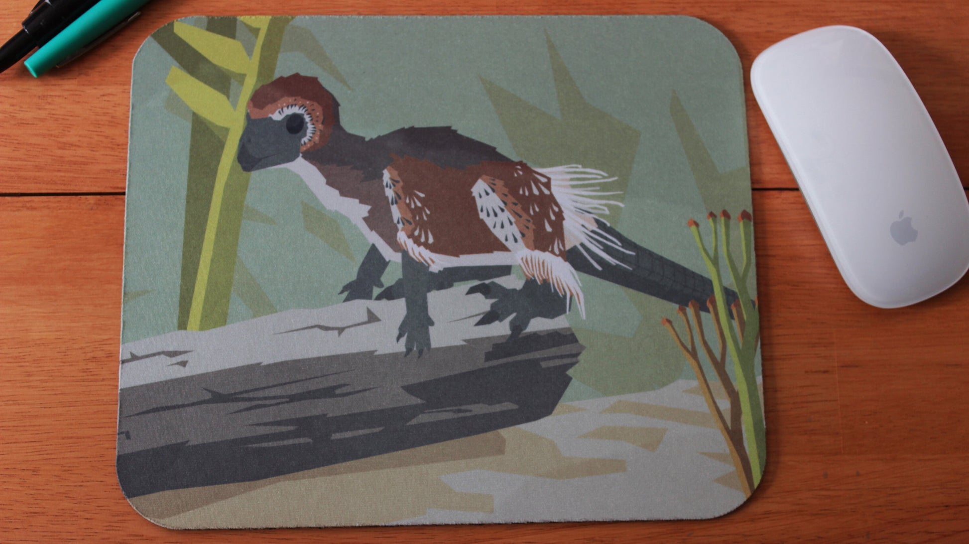 Kulindadromeus Dinosaur Mousepad