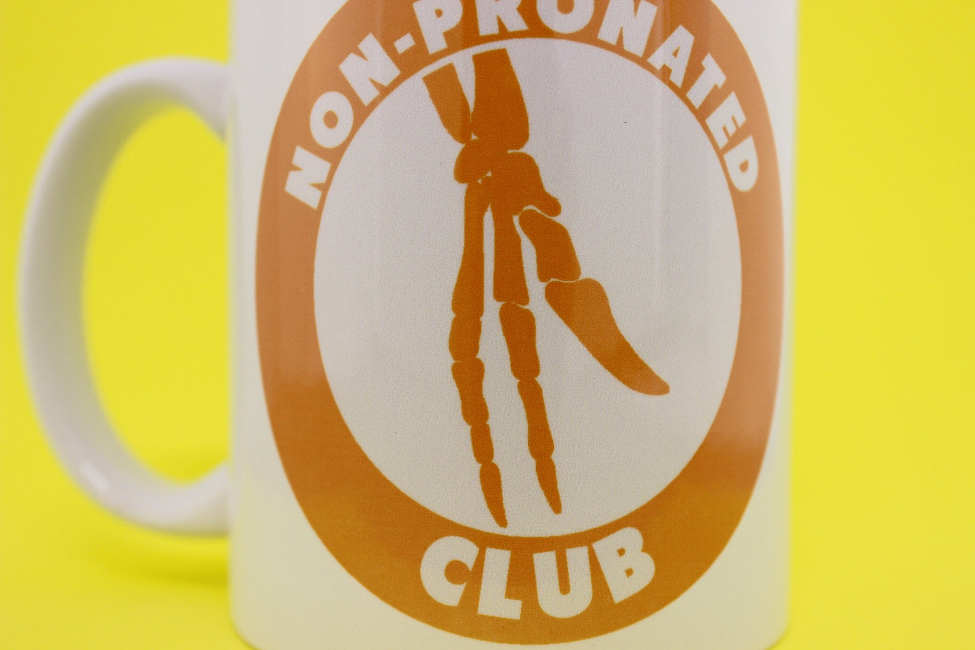 Non-Pronated Dinosaur Club Coffee Mug