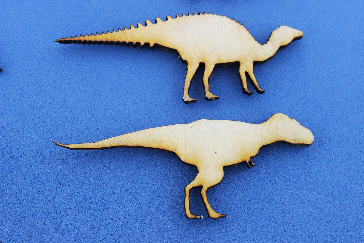 Dinosaur Magnets - Wood - Set of 8