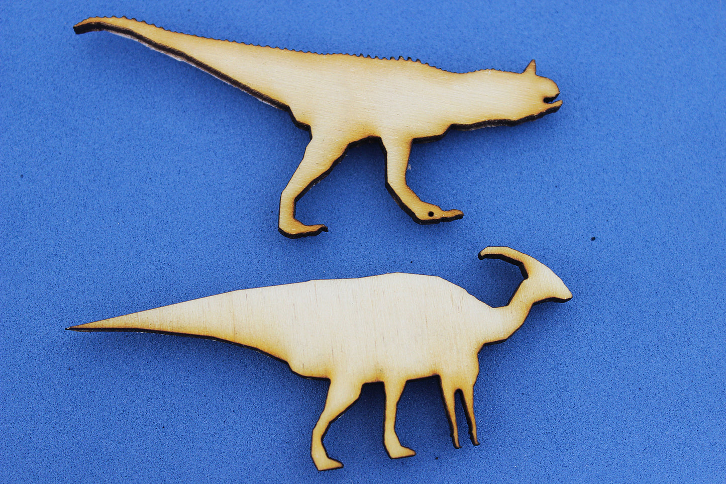 Dinosaur Magnets - Wood - Set of 8