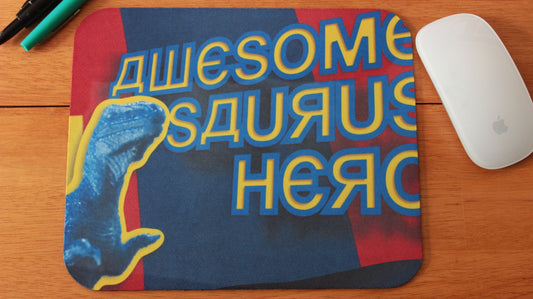 Awesomesaurus Hero Mousepad