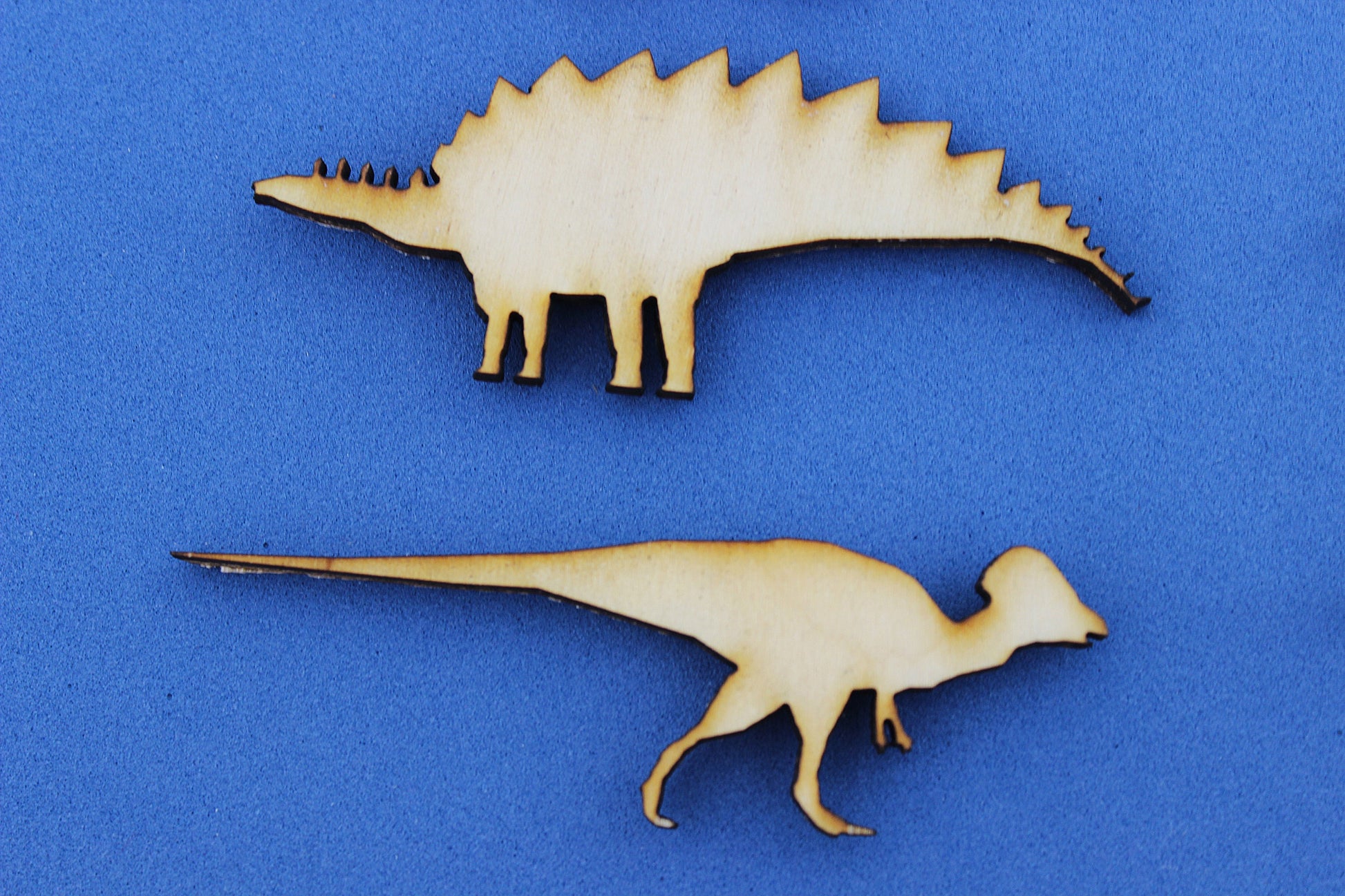 Dinosaur Magnets - Wood - Set of 8