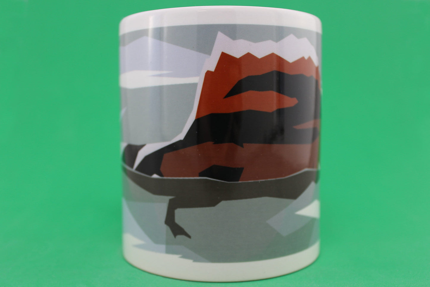 Spinosaurus Swimming Coffee Mug #1