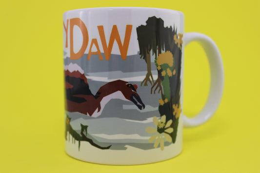 Spinosaurus Swimming Coffee Mug #2