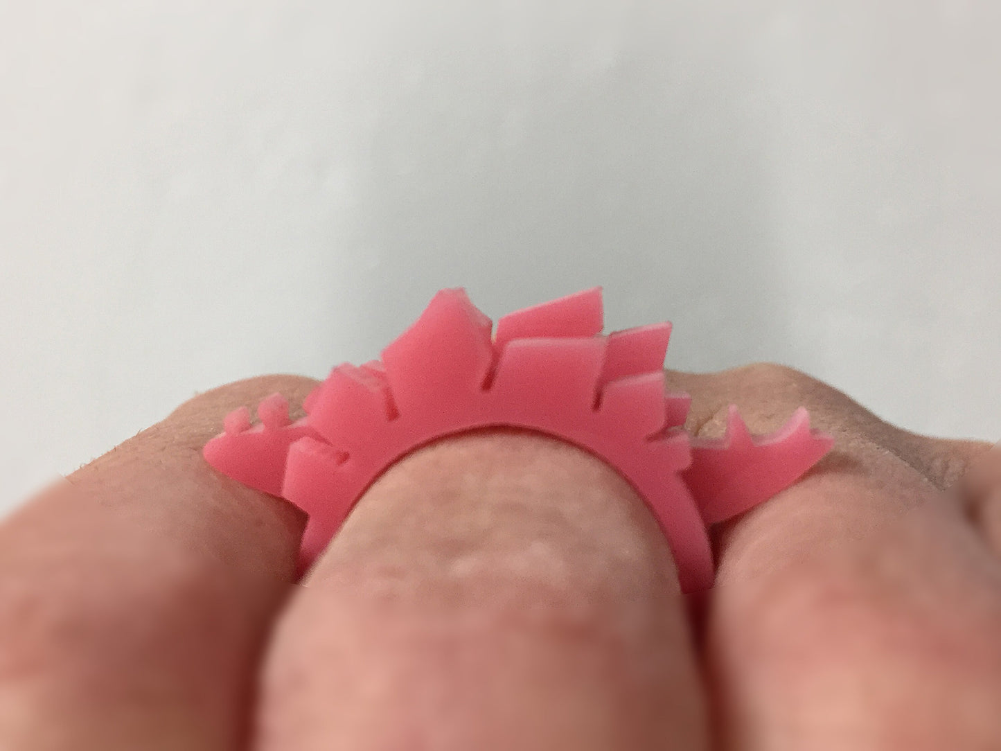 Stegosaurus Stacking Ring Set