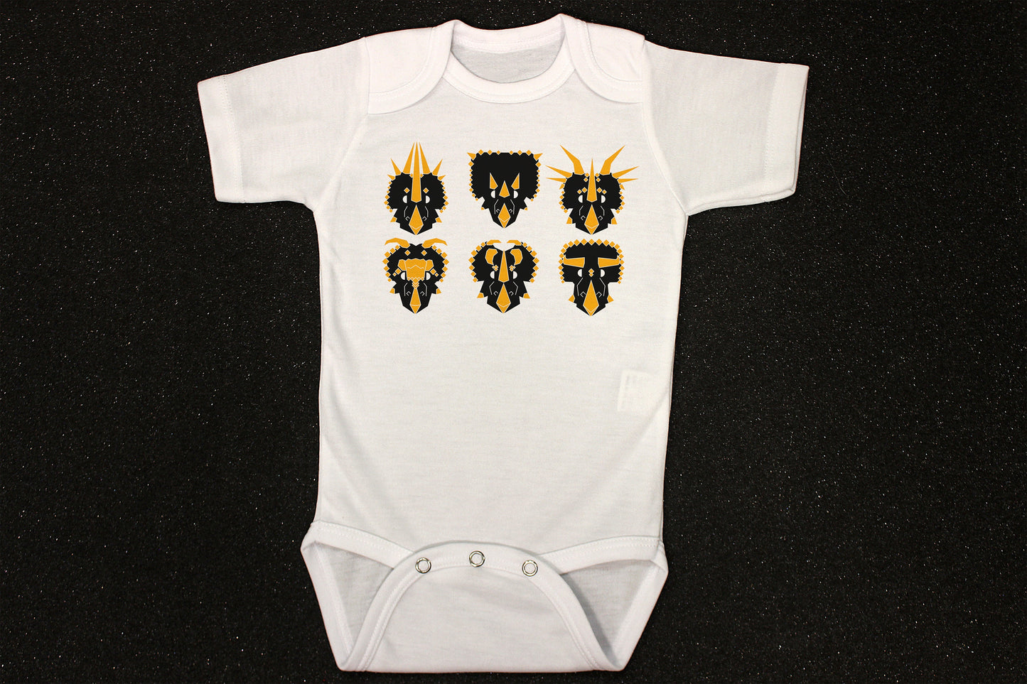 Ceratopsids Dinosaur Baby Bodysuit