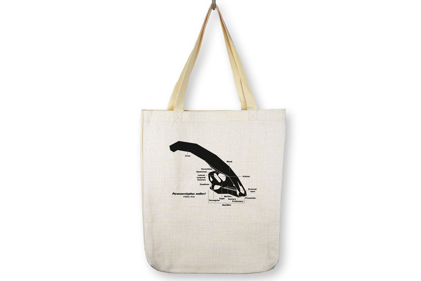 Dinosaur Skull Tote Bags (Pick Your Dino!)