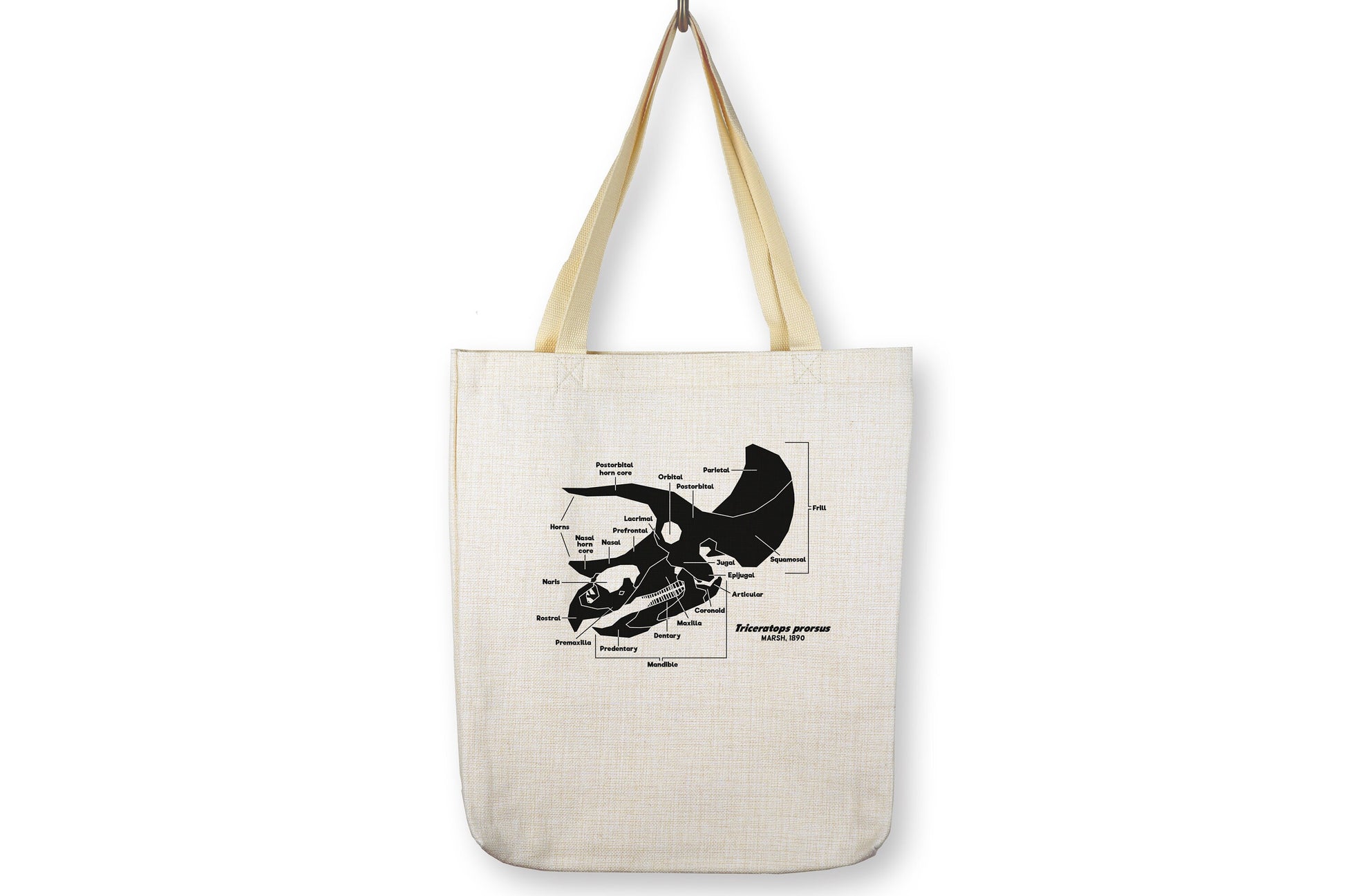 Dinosaur Skull Tote Bags (Pick Your Dino!)