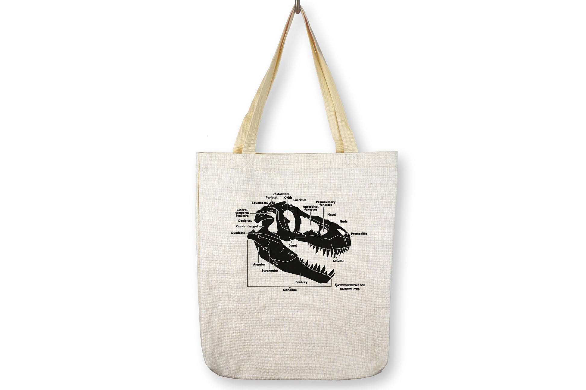 Dinosaur Skull Tote Bags (Pick Your Dino!)