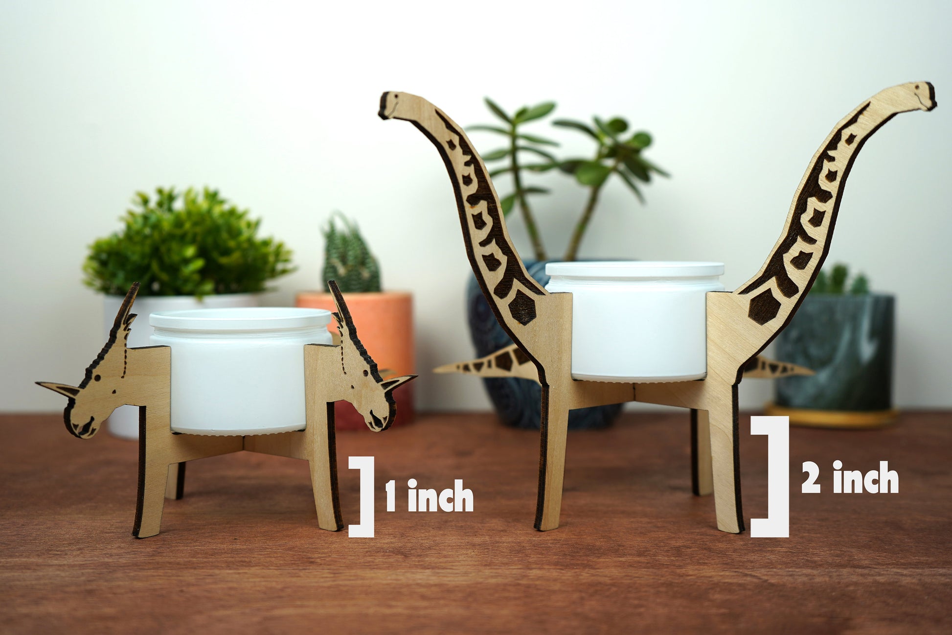 Styracosaurus Dinosaur Mini Plant Stand