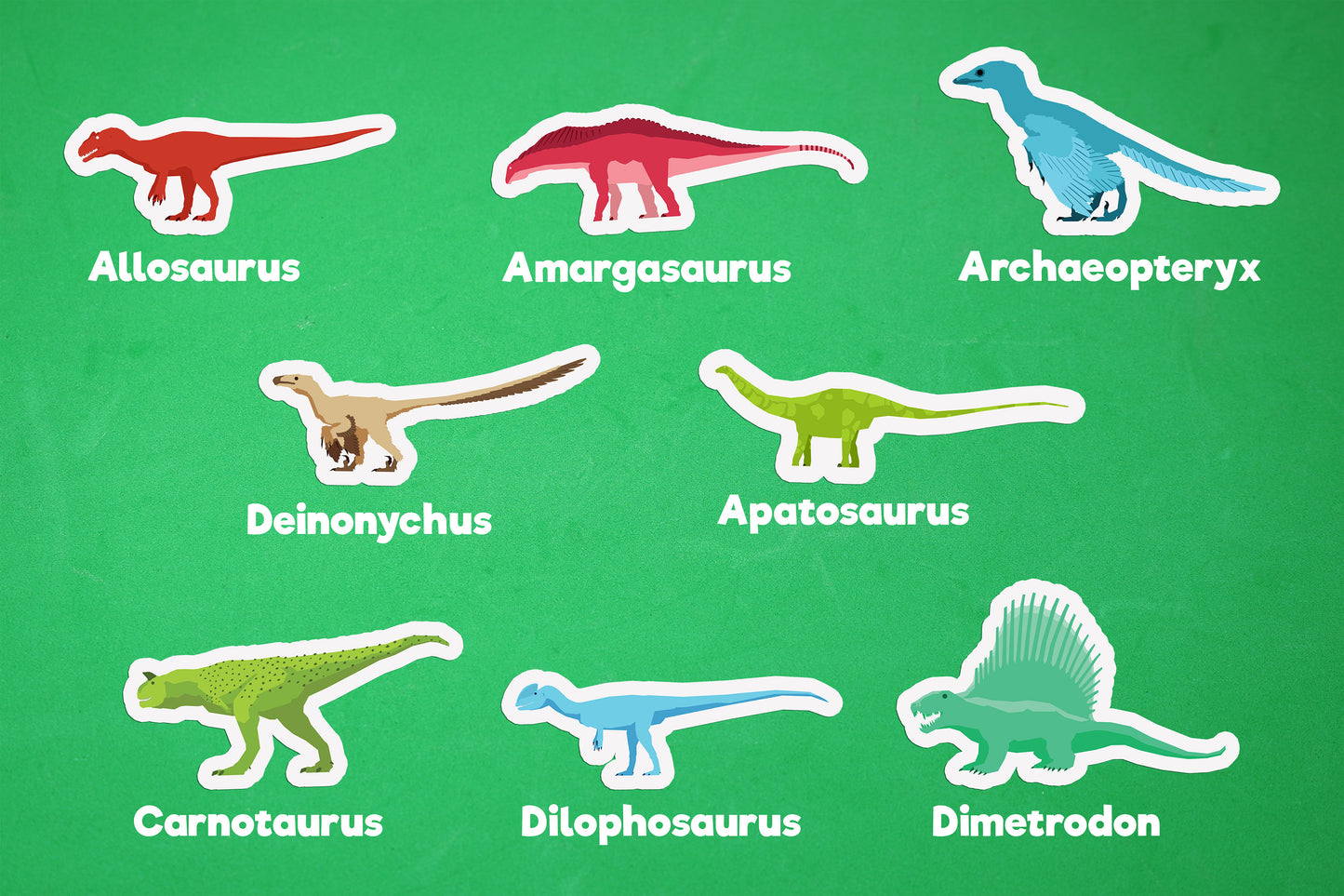 Dinosaur Stickers Assorted Pack