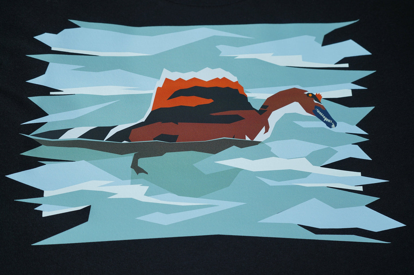 Spinosaurus Swimming T-shirt