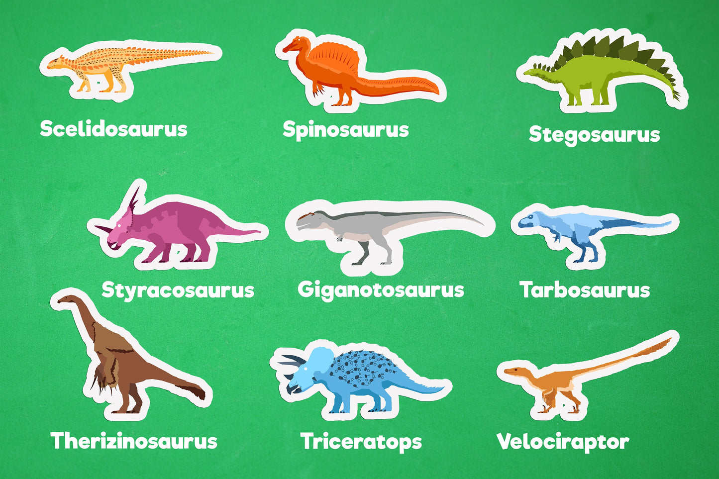 Dinosaur Stickers Assorted Pack