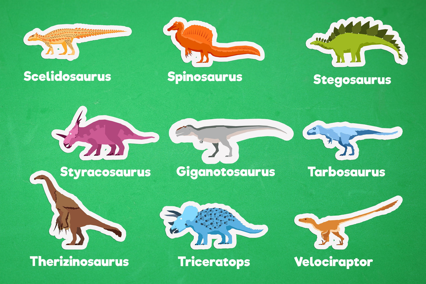Dinosaur Stickers (Pick Your Dino!)