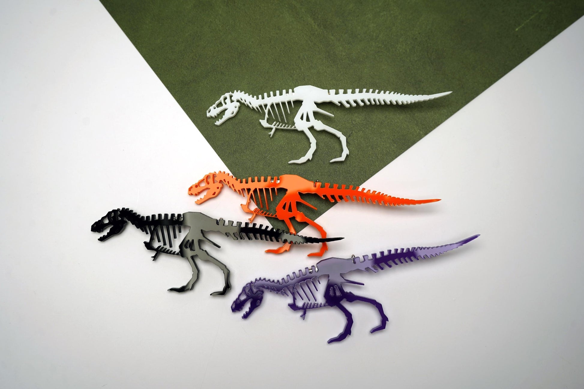 T. rex Skeleton Brooch Pin