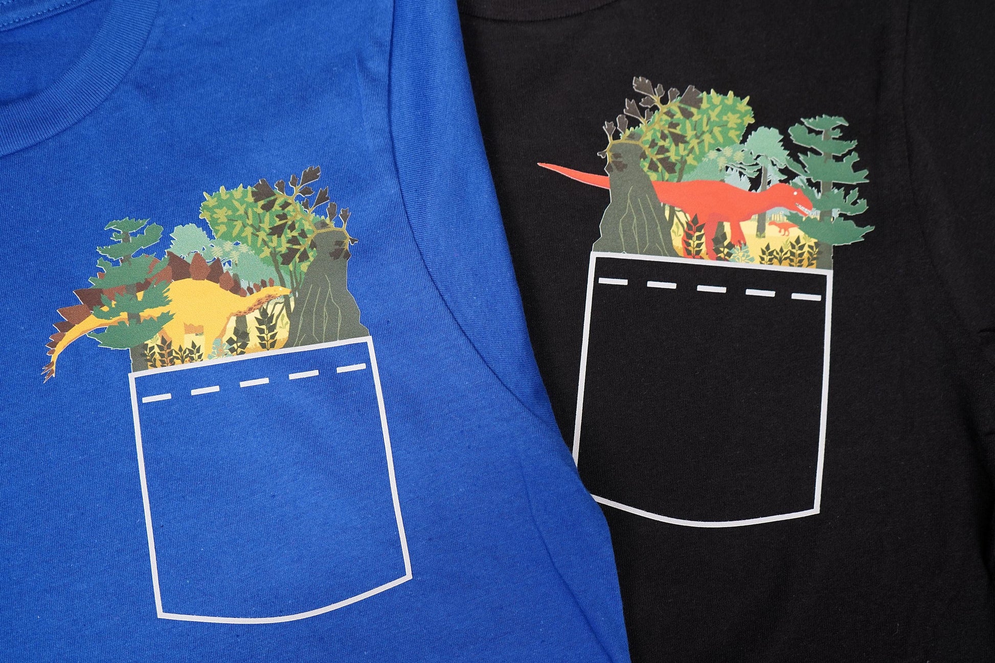 Dinosaur "Pocket Biome" Shirt - Youth