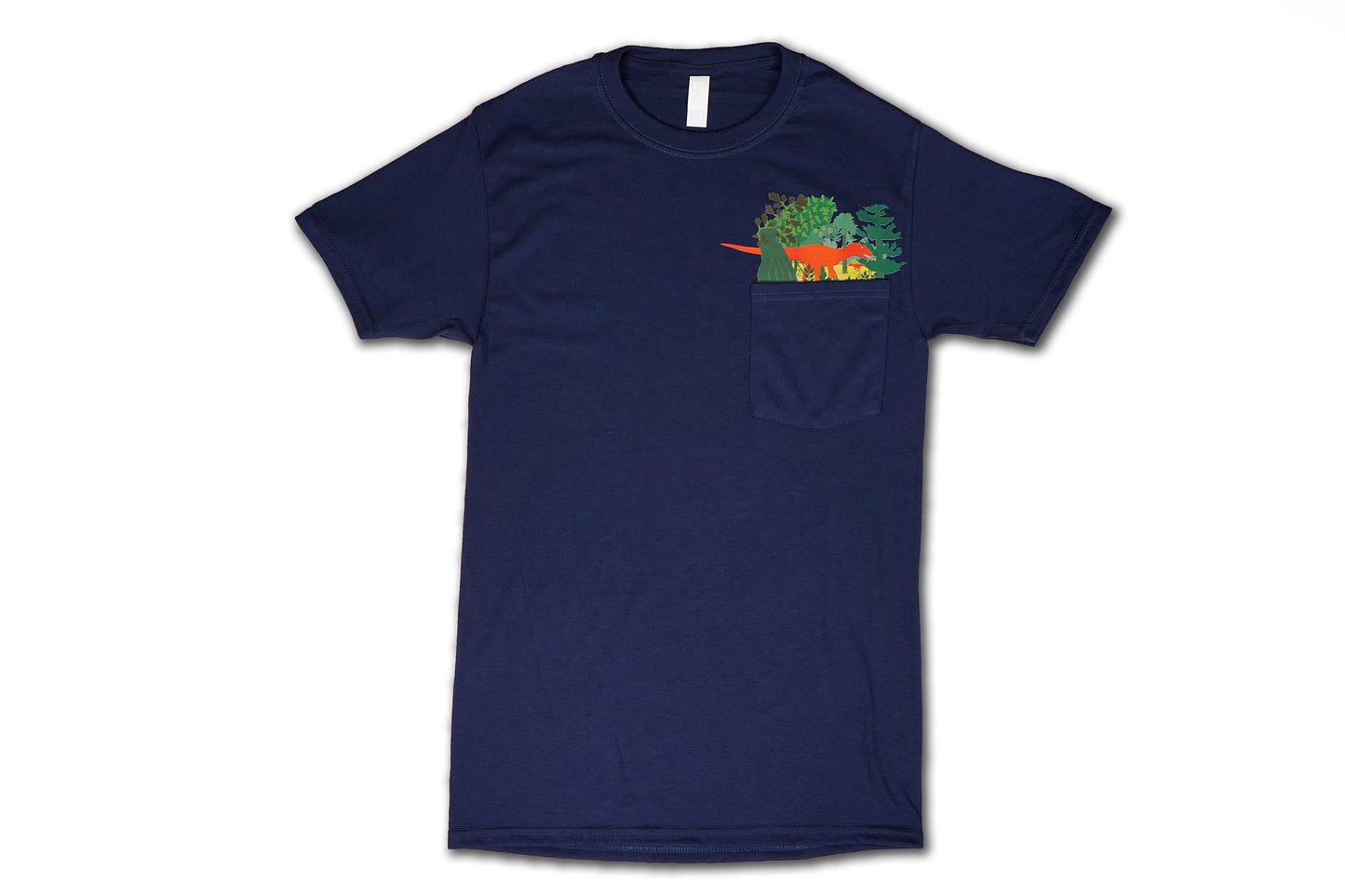 Dinosaur "Pocket Biome" Shirt - Adult