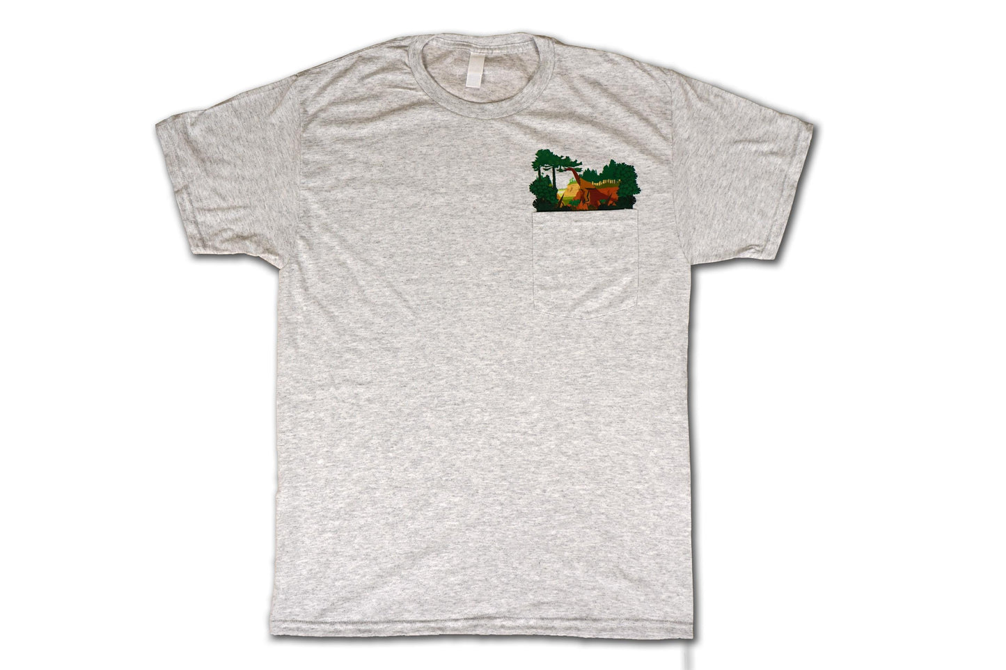 Dinosaur "Pocket Biome" Shirt - Adult