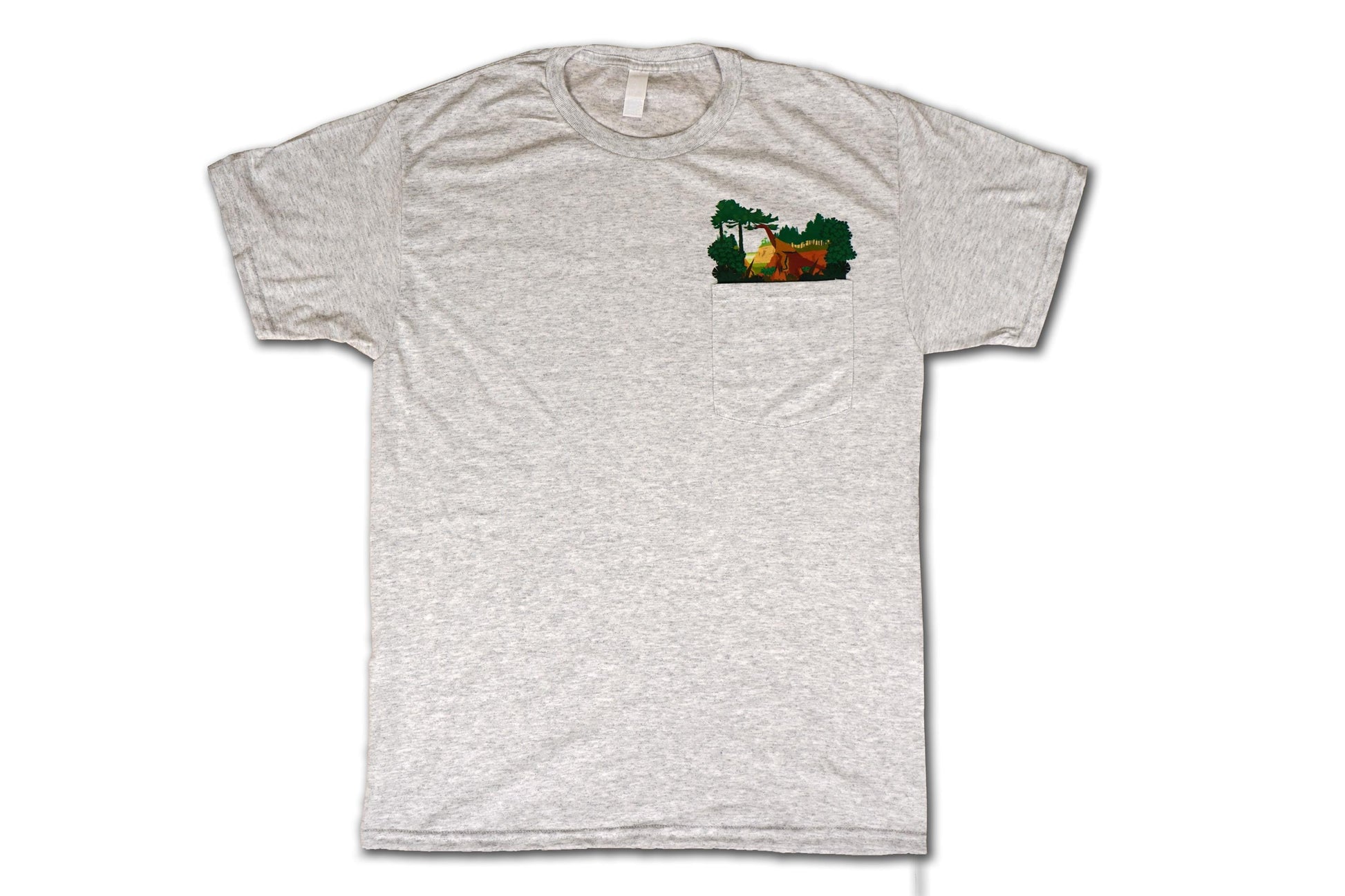 Dinosaur "Pocket Biome" Shirt - Adult