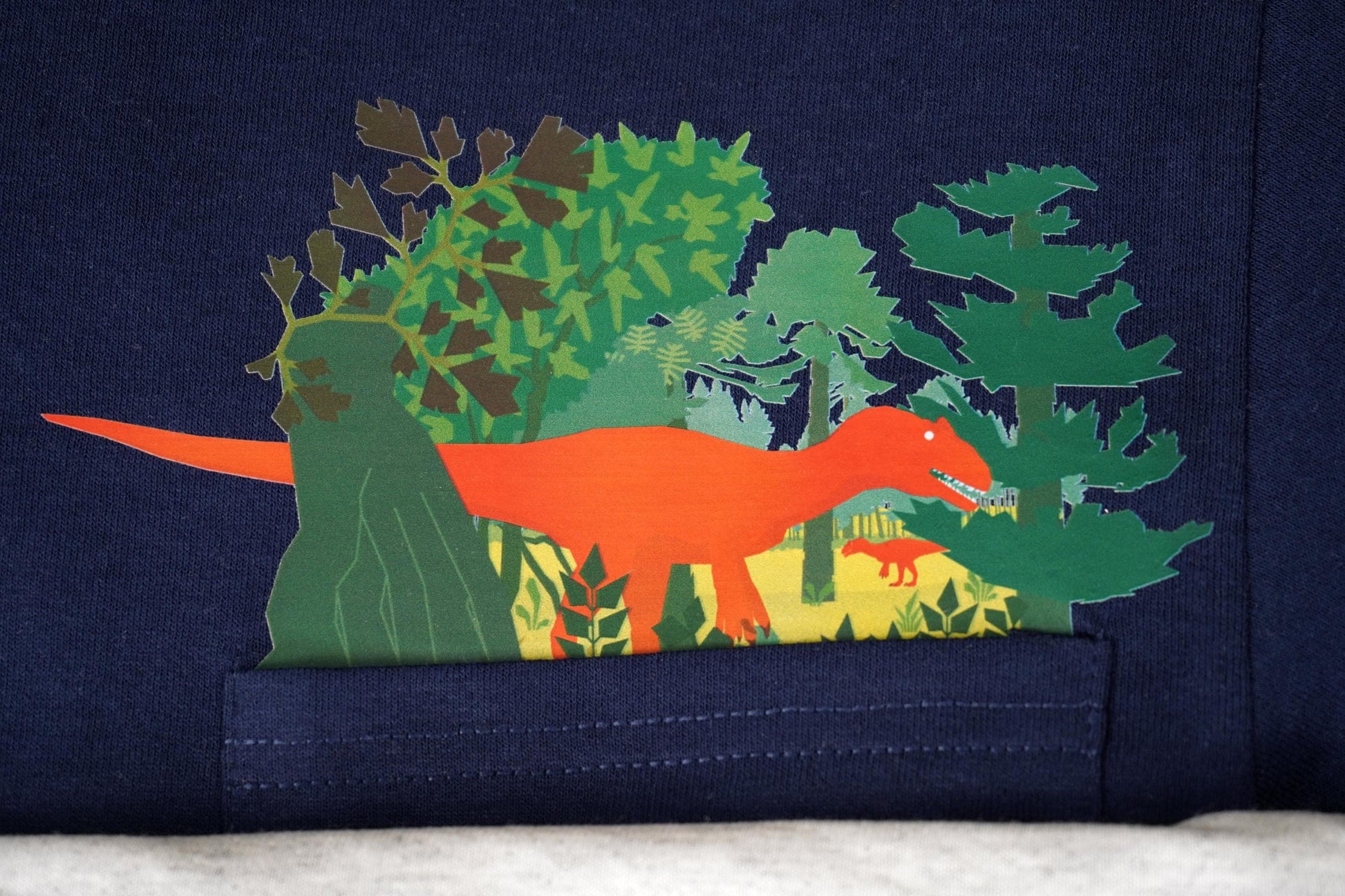 Dinosaur "Pocket Biome" Shirt - Adult