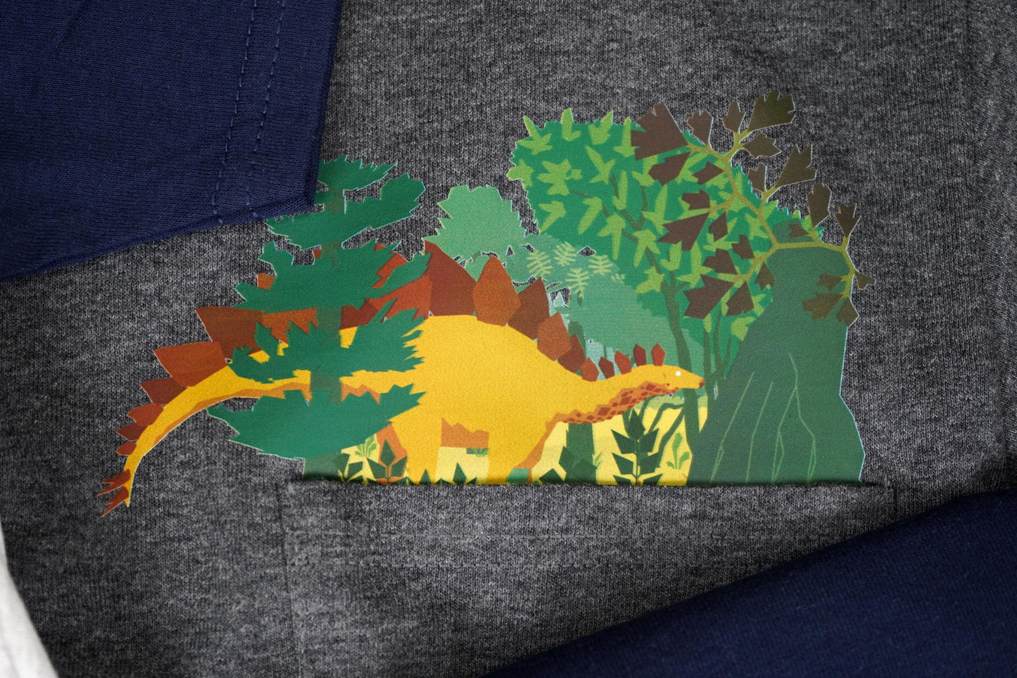 Dinosaur "Pocket Biome" Shirt - Adult